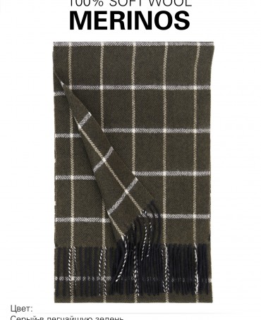 Шарф Унисекс FT.W220_VN-2017-15/MUD